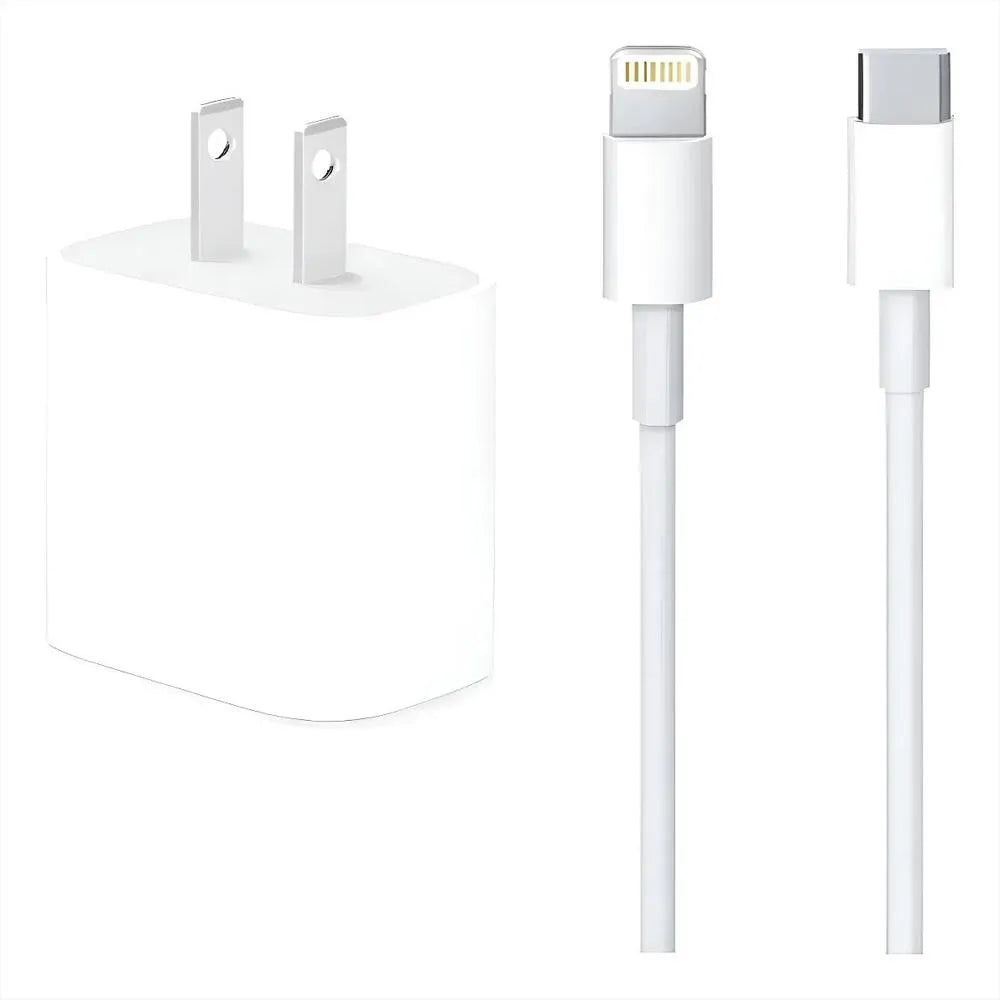 Cargador Completo Carga Rapida Para Iphone 25W